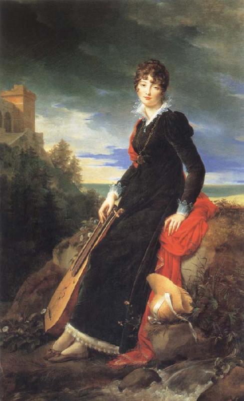 Francois Gerard Portrait of Katarzyna Starzenska France oil painting art